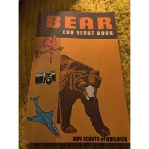 bear cub scout book 1973 printing